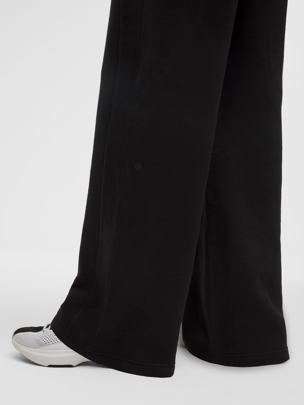 lululemon athletica Black Wide-Leg Joggers with Logo - Picture 5 of 6